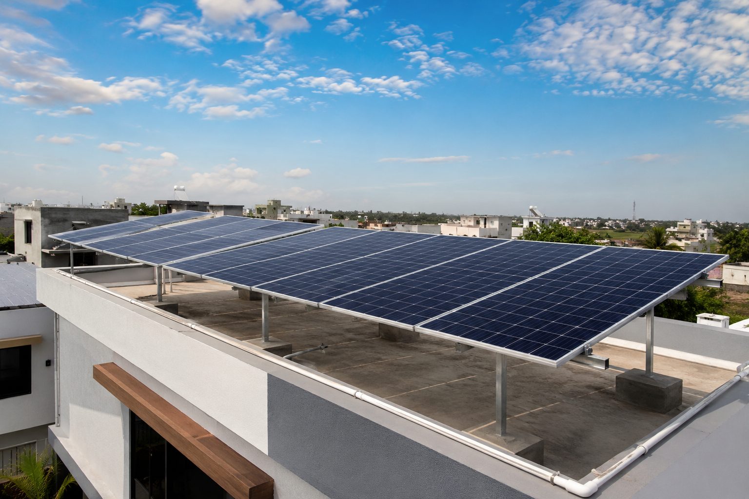 Residential solar project